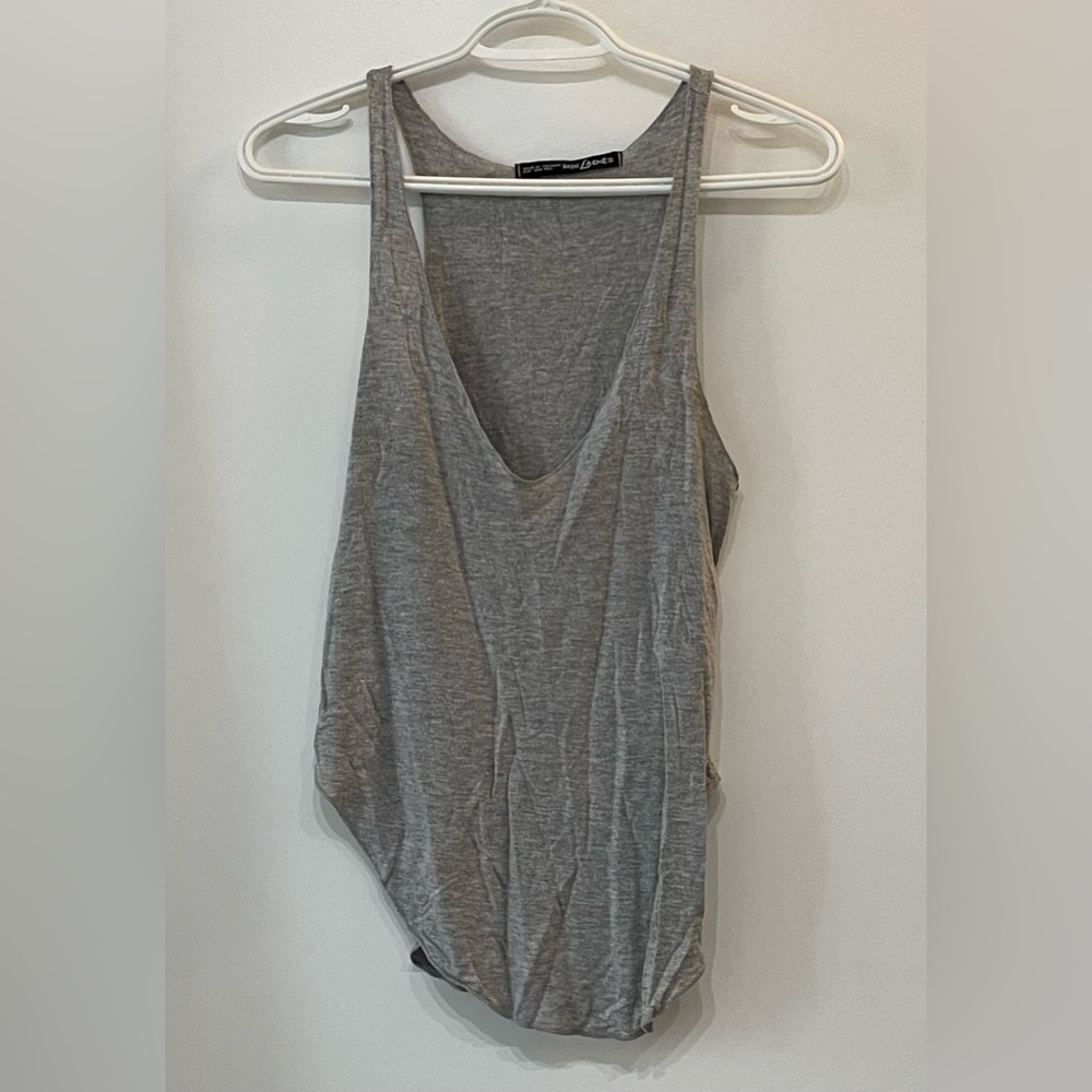 Grey Loose Tank - size M